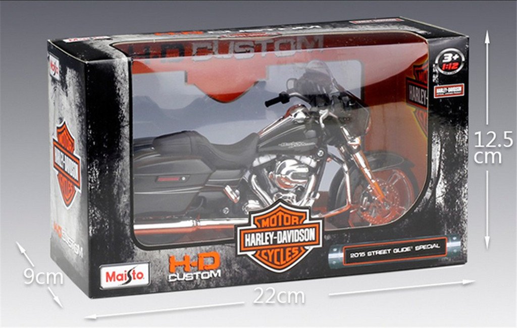 Maisto 118 Harley Davidson Street Glide Special Motorcycle Model Toy