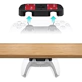 Mcbazel Under Desk Mount for PS5/PS4 Controller, Table Stand Holder Compatible with PlayStation 5/4 Controller - Black