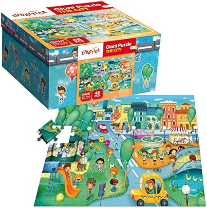 Giant Floor Puzzle, The City