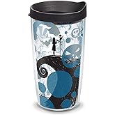 Tervis Disney Nightmare Before Christmas 25th Anniversary Made in USA Double Walled Insulated Tumbler Travel Cup Keeps Drinks Cold & Hot, 16oz, Classic
