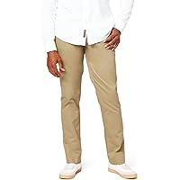 Dockers Men's Slim Fit Signature Khaki Lux Cotton Stretch Pants, New  British Khaki, 28W x 30L at Amazon Men's Clothing store