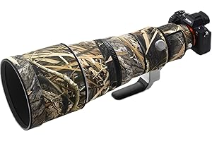Rolanpro Lens Camouflage Coat Rain Cover for Sony FE 400mm F2.8 GM OSS Cover Lens Protective Sleeve Case-#49 Waterproof
