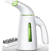 OGHom Steamer for Clothes,Portable Handheld Travel Steamer,300ml Large Capacity,700W,30 Second Fast Heat Up Garment Steamer (Light Green)