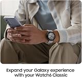 Samsung Galaxy Watch6 Classic Smartwatch 43mm Silver Fitness GPS Bluetooth UK view 6