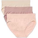 Warner's womens Warners® Blissful Benefits No Pinching No Problems® Dig-free Seamless Stretch 3-pack Bikini Wrw251bk10