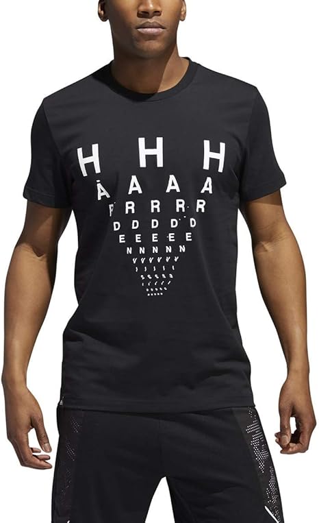 Amazon Com Adidas Men S Harden V4 Art Graphic Tee Clothing