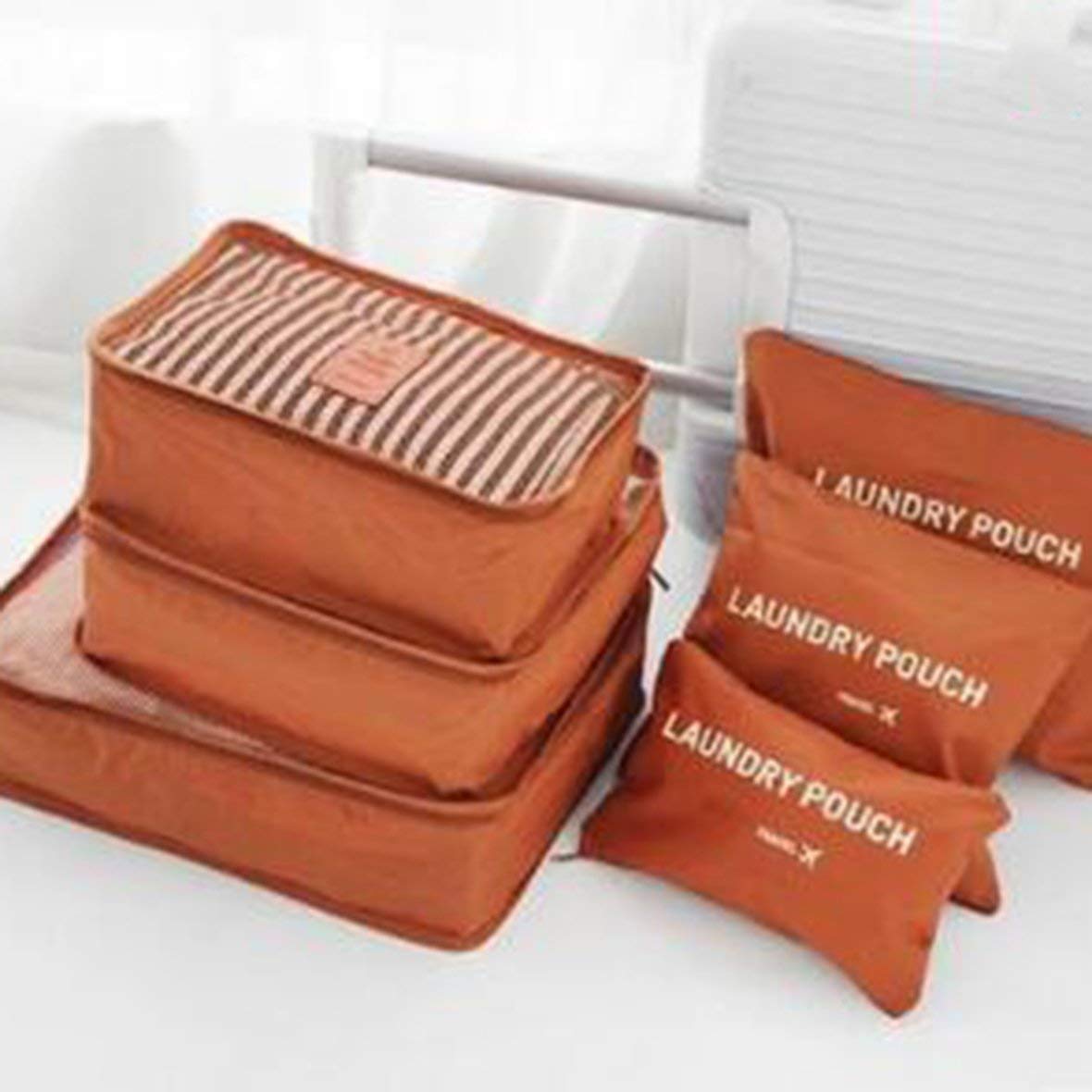 Heaviesk 6 Pezzi Set Custodia da Viaggio per Abiti Organizzatore ordinato  Armadio Valigia Custodia Borsa da Viaggio Borsa da Viaggio Custodia per  cubi Organizer per valigie urban-earth.co.uk