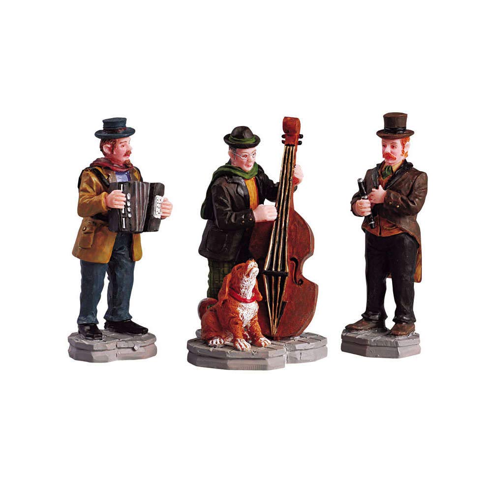 Lemax Christmas Village Streetside Trio Set Of 3-52035
