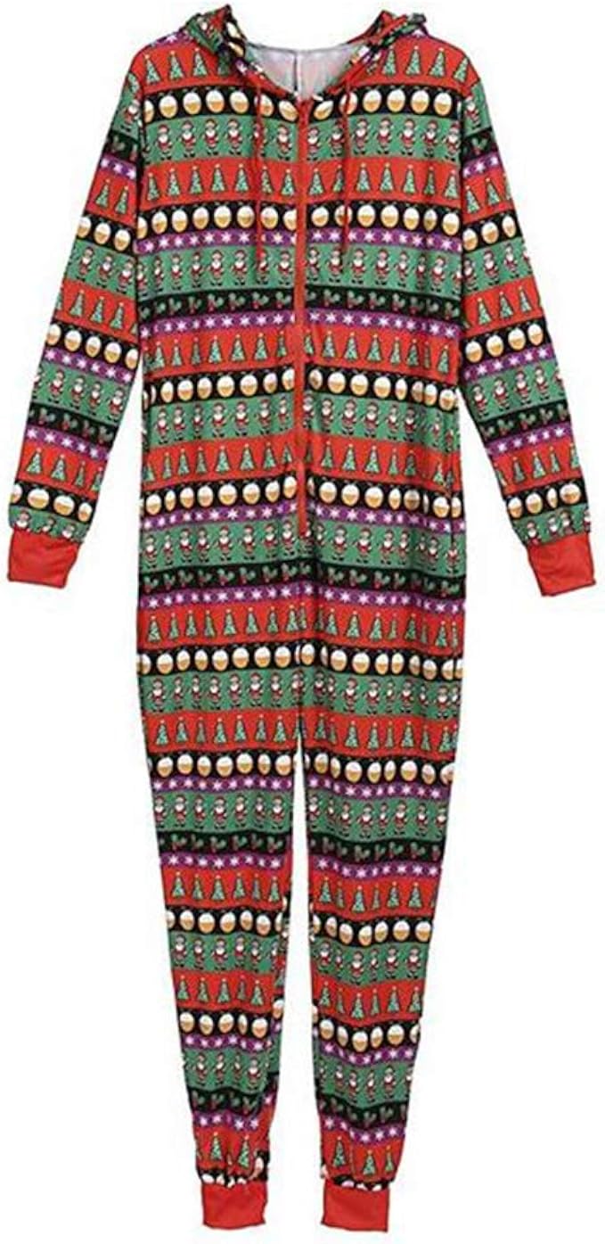 Produktbild von Witzige Weihnachts Schlafanzug Familie - Weihnachtspyjama Familie Set
