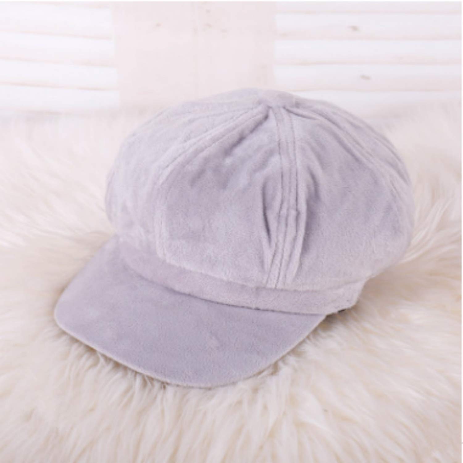Simple And Generous Design Women Soft Velvet Newsboy Hat Spring Autumn Warm Painter Hat Vintage Beret Solid Retro Octagonal Cap Bone White At Women S Clothing Store Up To 60 Off Sice Si Org