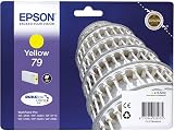 Epson 79 Yellow Ink Cartridge DuraBrite Ultra Standard Leaning of Pisa view 1