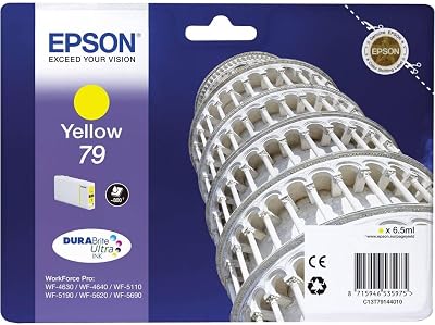 Epson 79 Yellow Ink Cartridge DuraBrite Ultra Standard Leaning of Pisa