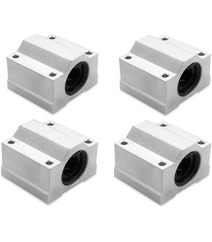 Linear Rails And Bearings Uxcell SK40 Aluminum Linear Rail Support ...