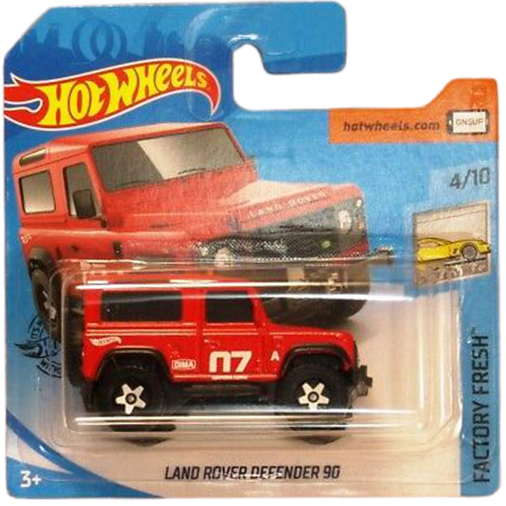 Hot Wheels Land Rover Defender 90 Factory Fresh 4/10 2020 Short card