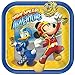 Mickey Mouse Roadster Party Supplies Pack for 16 Guests | Includes Straws, Dessert Plates, Beverage Napkins, Table Cover, and Cups | Celebrate Your Party with Mickey and The Roadster Racers!