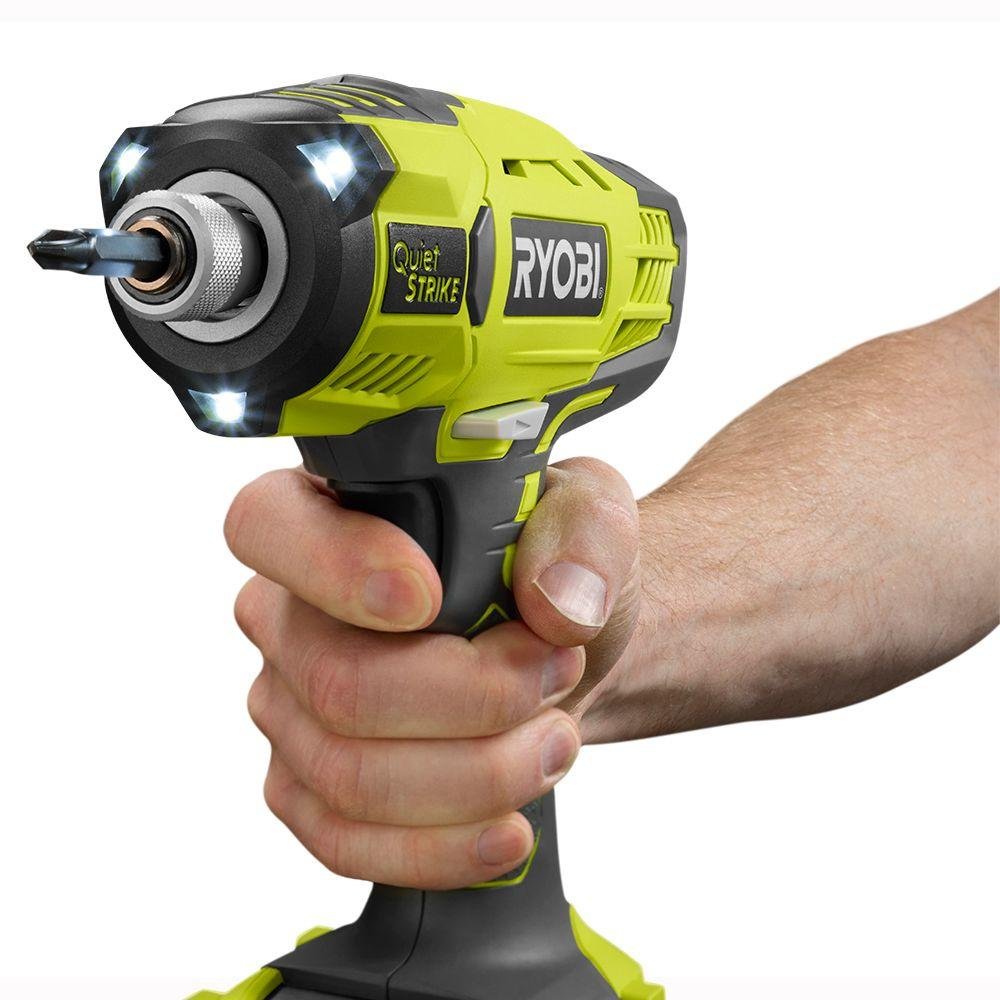 18V 1/4 Cordless Quiet Strike 3,200 RPM Impact Driver with Quick Change