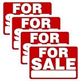Mabor 4Pcs For Sale Sign Car Sticker, 9.96