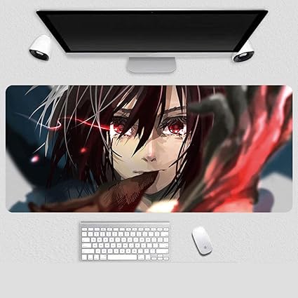 Amazon Attack On Titan 進撃の巨人 マウスパッド 大型 超大型 デスクマット ゲーミングマウスパッド アニメ キーボードパッド 防水 滑り止め 耐久性 おしゃれ マウス用パッド ズ オフィス 自宅兼用 800 300 3mm C 800 300 3mm Gummimattebbq マウスパッド 通販