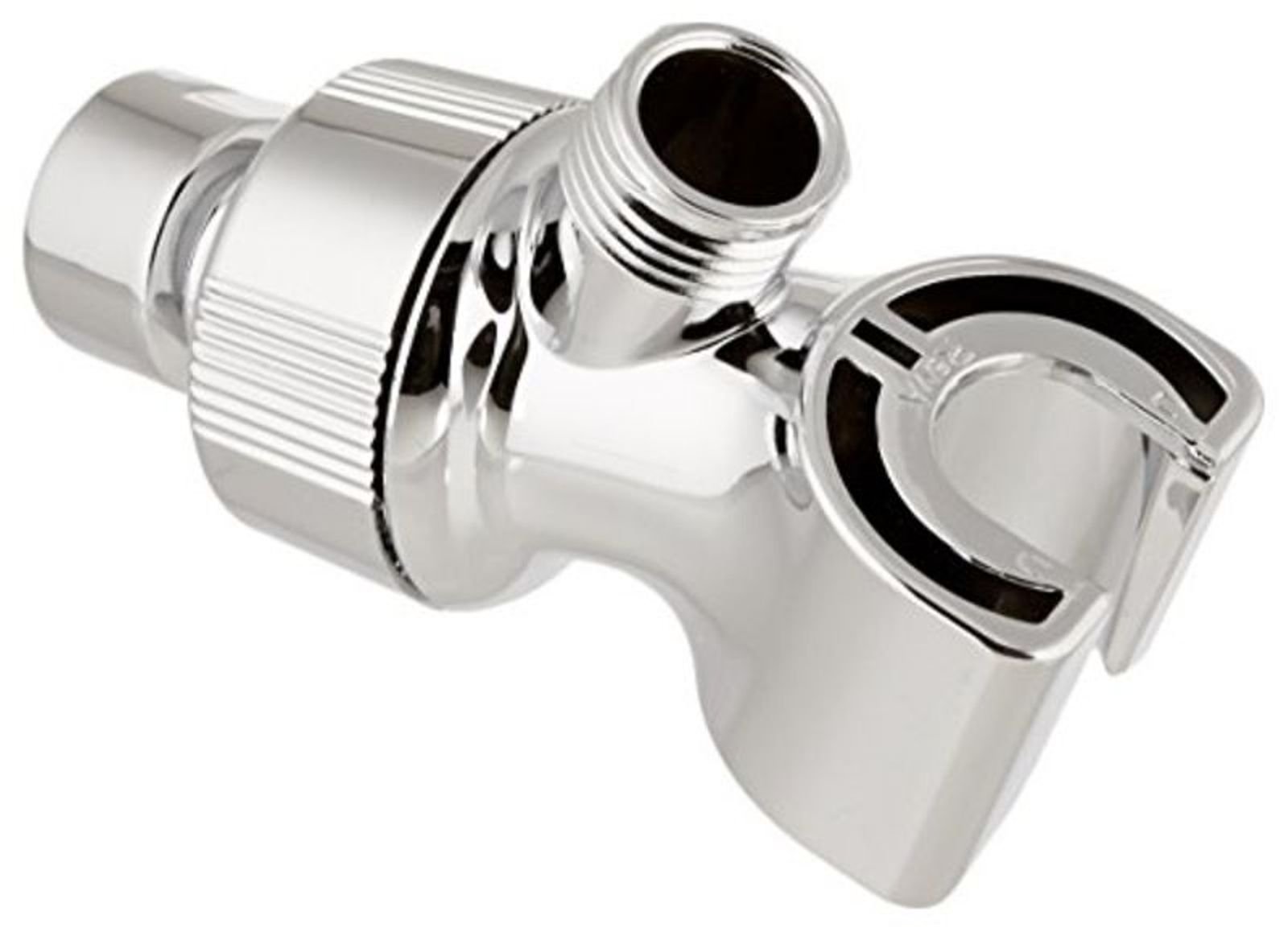 Photo 1 of Delta Faucet U3401-PK Adjustable Shower Arm Mount, Chrome, 0.5