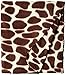 World's Best Cozy-Soft Microfleece Travel Blanket, 50 x 60 Inch, Giraffe, Great for Travel or Lounging at Home