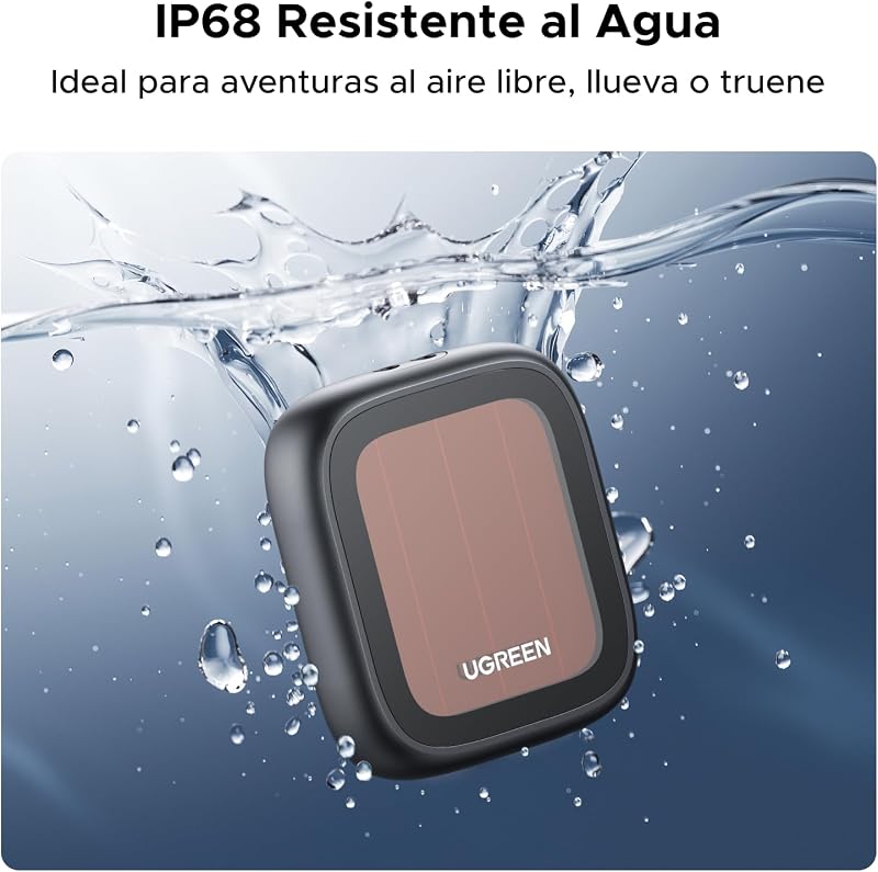 FineTrack Pro Smart Finder Carregamento Solar IP68 110dB Bluetooth Localizador SmartTag Suporte para rastreador de chaves iOS Carteira de bagagem Mochila de bicicleta Mochila 2 anos de bateria — foto 4 de 8