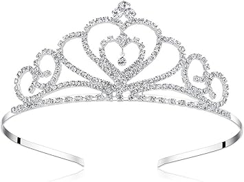 Lovelyshop Rhinestone Crystal Tiara 