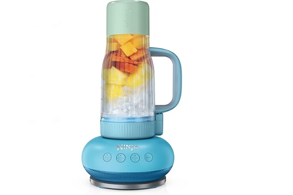 Ninja BlendBOSS | Personal Smoothie Blender and Tumbler | 26oz Travel Tumbler w/Leakproof Lid & Intergrated Chug Spout | Auto
