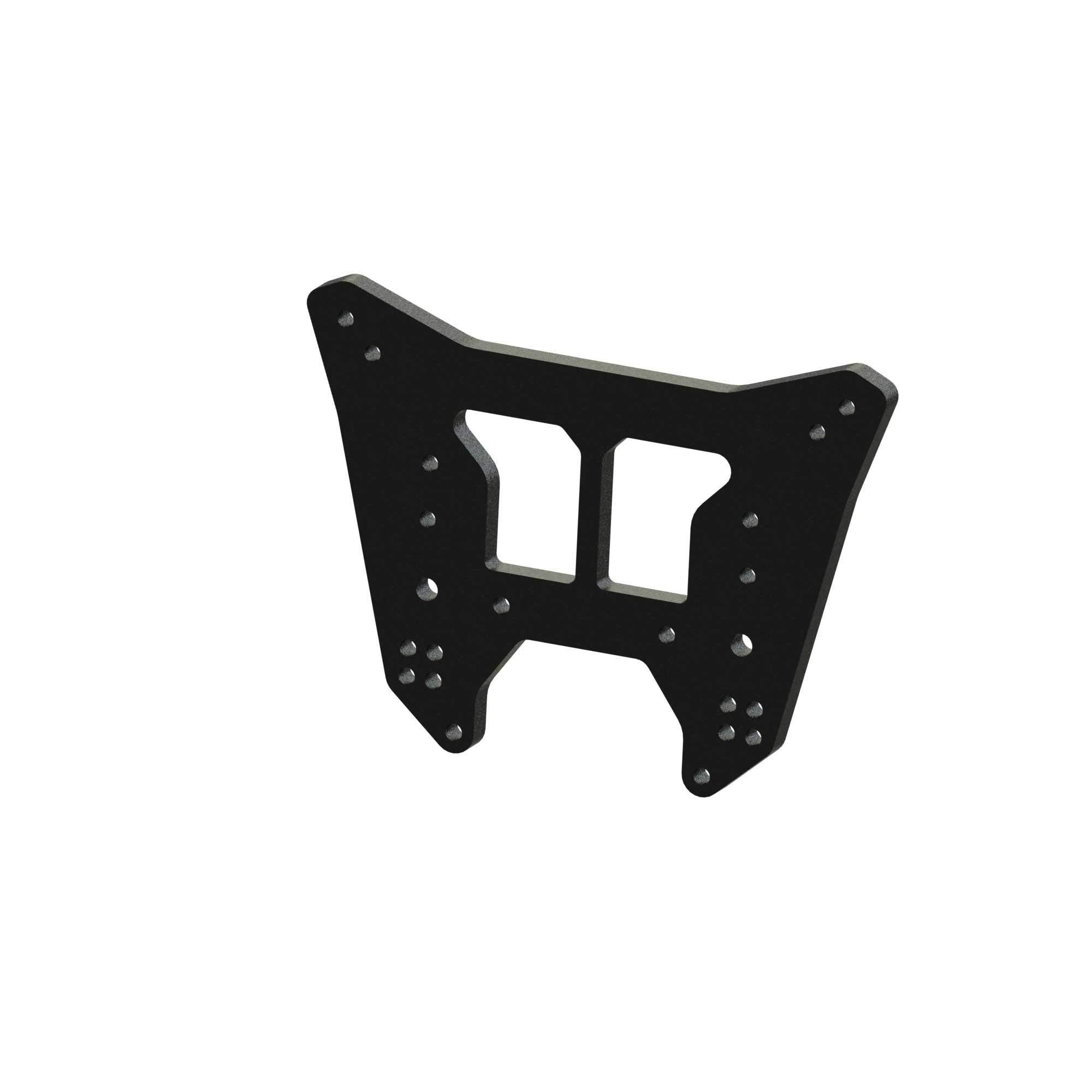 ARRMA ARA320581 Rear Aluminum Shock Tower, Black: EXB Radio Control Car Spares