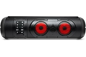 SoundExtreme by ECOXGEAR SE18T 300-Watt Amplified Powersports 5 Speaker Bluetooth LED Backlit Soundbar Waterproof Dirtproof with Golf Cart Mount