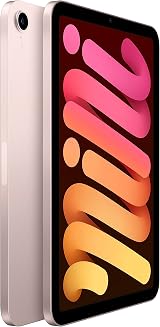 Apple iPad mini 2021 8.3in Wi-Fi 64GB Pink 6th Gen A15 USB-C view 2