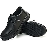 TEYTAP Non Slip Work Shoes for Men Women Waterproof