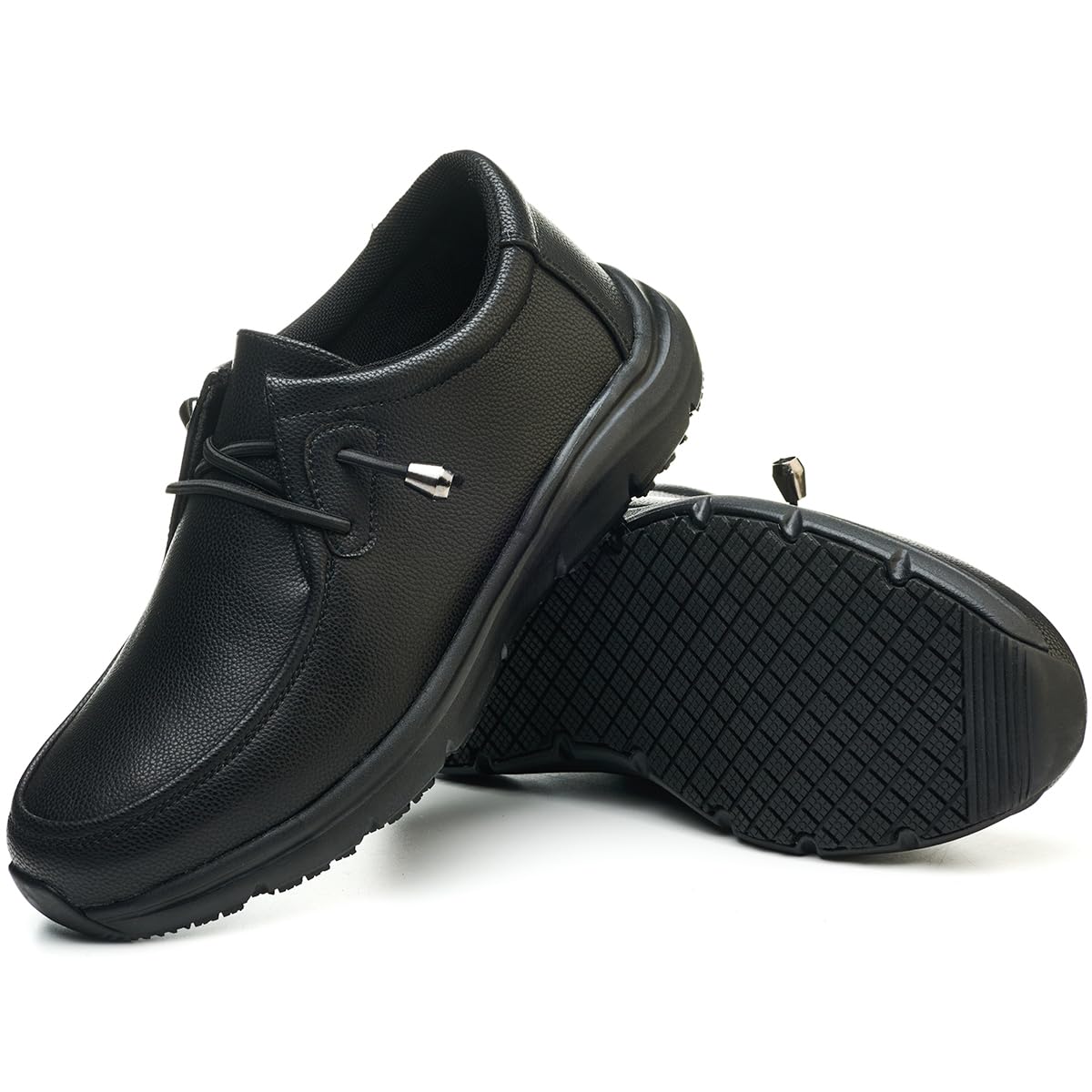 TEYTAP Non Slip Work Shoes for Men Women Waterproof