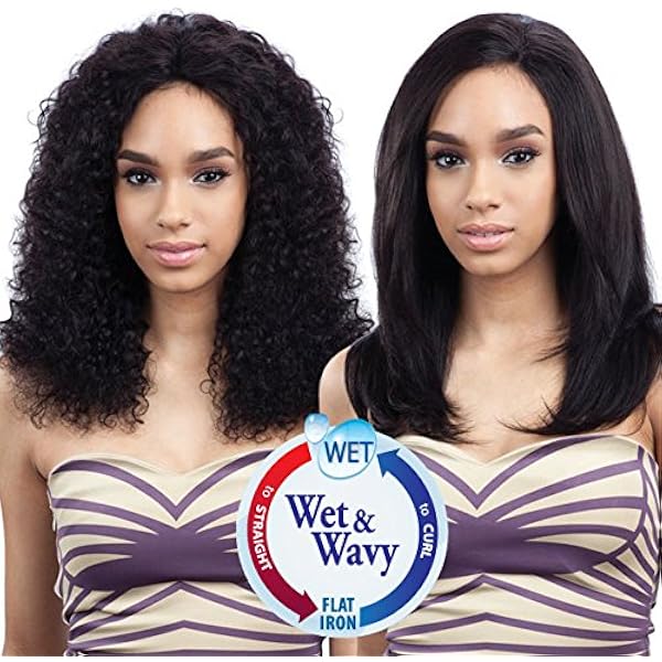 can you flat iron wet and wavy hair