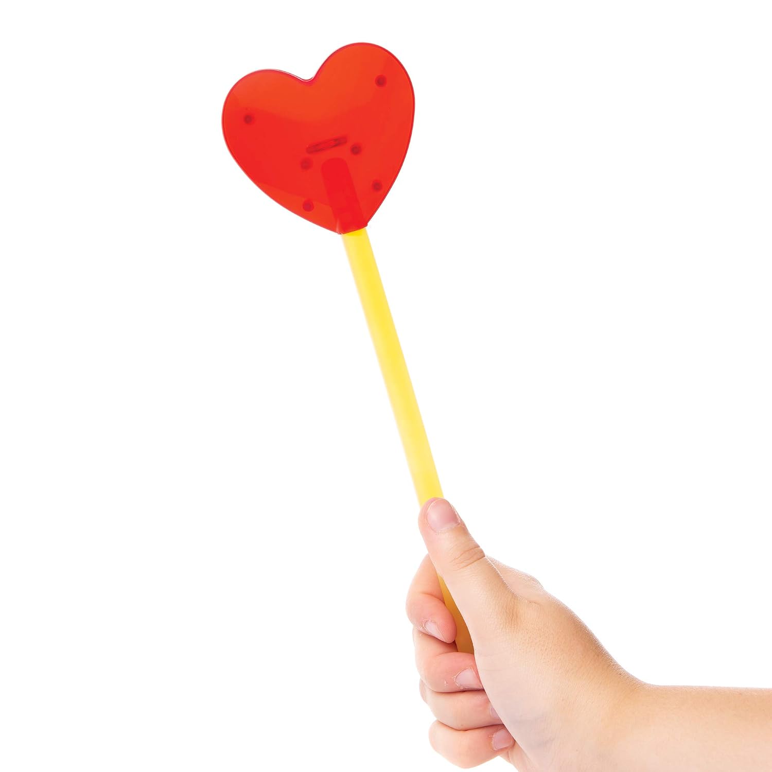 Baker Ross Heart Glow Stick Magic Wands - Pack of 3, Valentines Days Crafts (AT493), Assorted, Small - Image 4