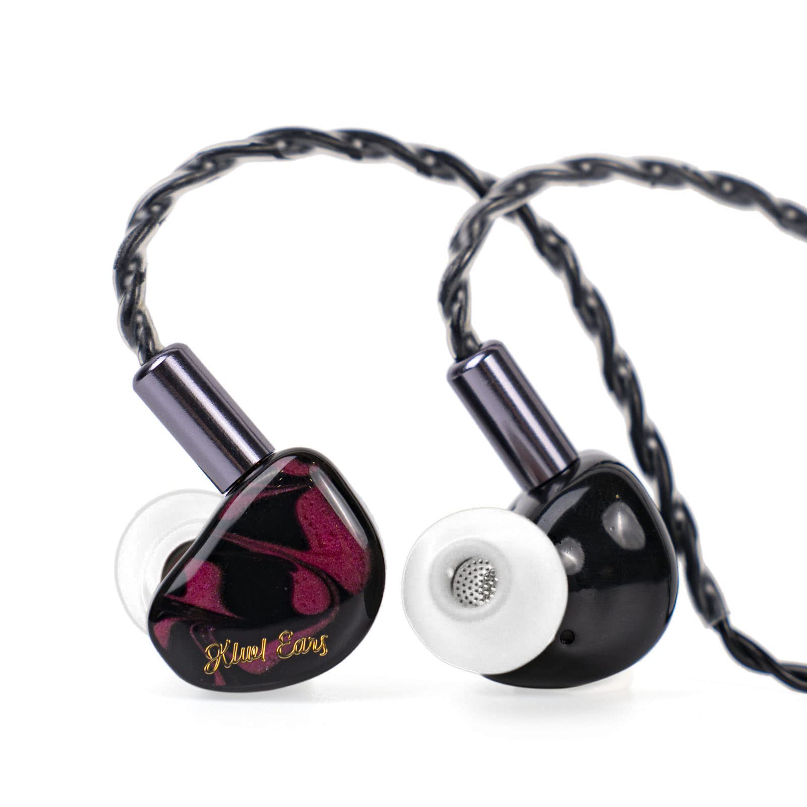 Photo 1 of Linsoul Kiwi Ears Cadenza 10mm Beryllium Dynamic Driver IEM 3D Printed with Detachable Interchangeable Plug 0.78 2pin 3.5mm IEM Cable for Musician Audiophile (Red)