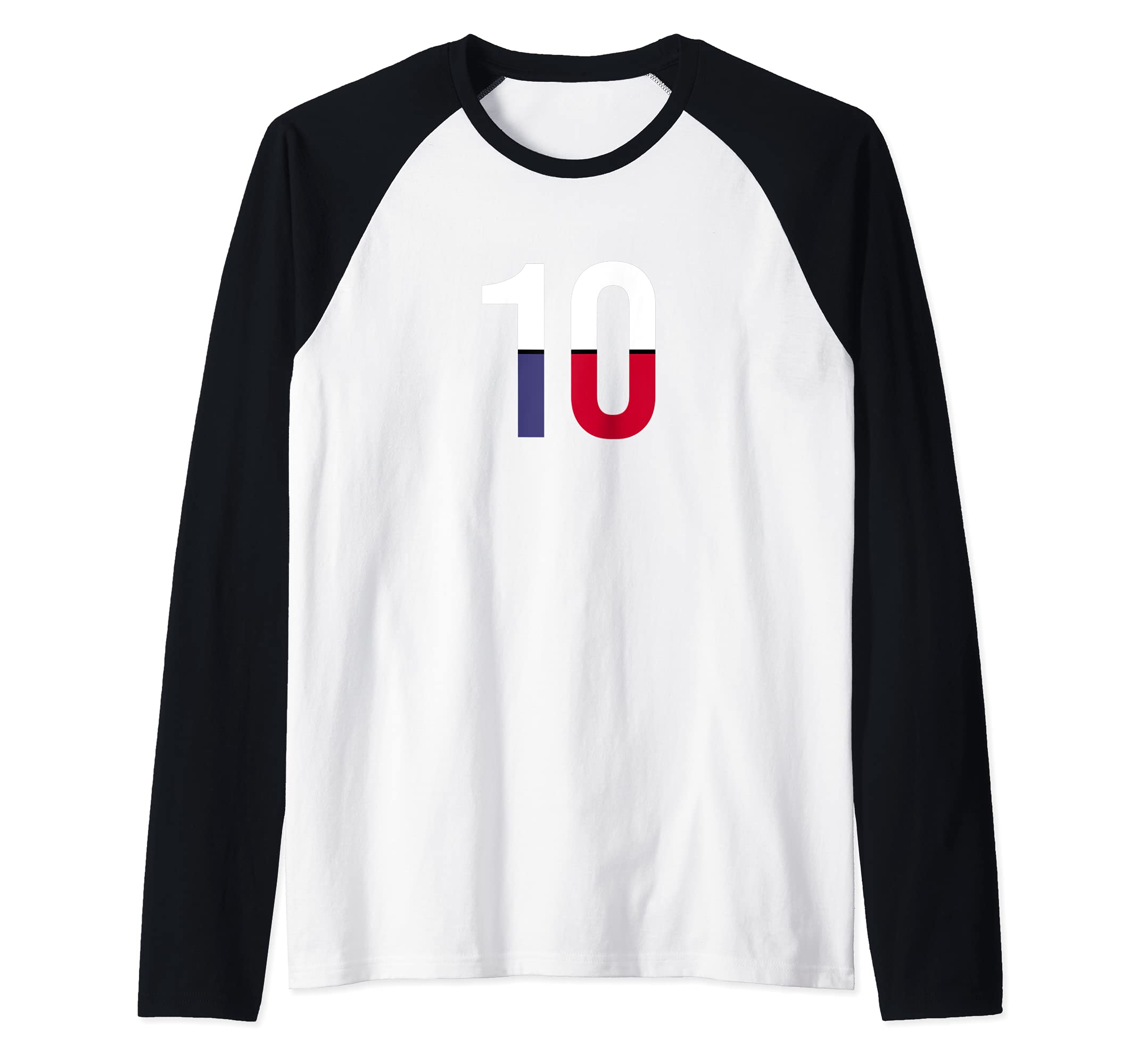 Flag United States Raglan Baseball Tee