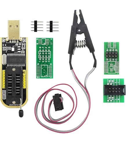 Produktbild von Hailege 24MHz 8-Kanal USB Logic Analyzer – Mit USB-Kabel, EMI Ferritkern, Für UART, IIC, SPI, Debug, ARM, FPGA, M100, SCM
