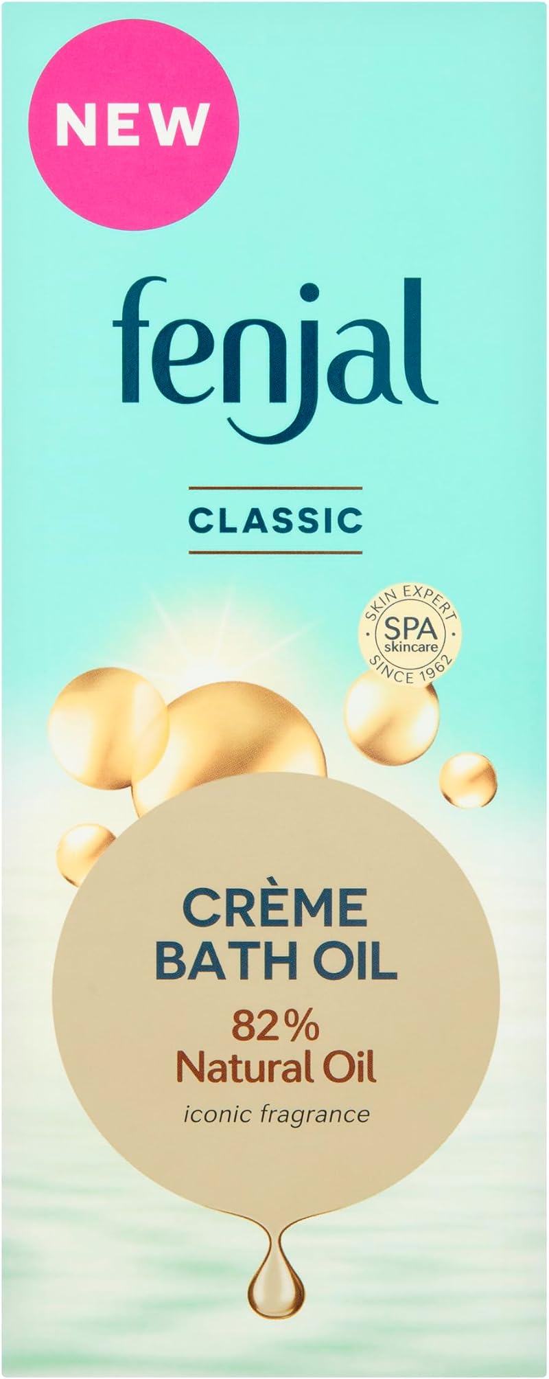 Fenjal Classic Luxury Creme Bath Oil 200ml Hydrating Cleanser
