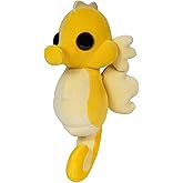 Adopt Me! Collector Plush - Seahorse - Series 2 - Rare In-Game Stylization Plush - Exclusive Virtual Item Code Included - Toys for Kids Featuring Your Favorite Adopt Me Pet, Ages 6+