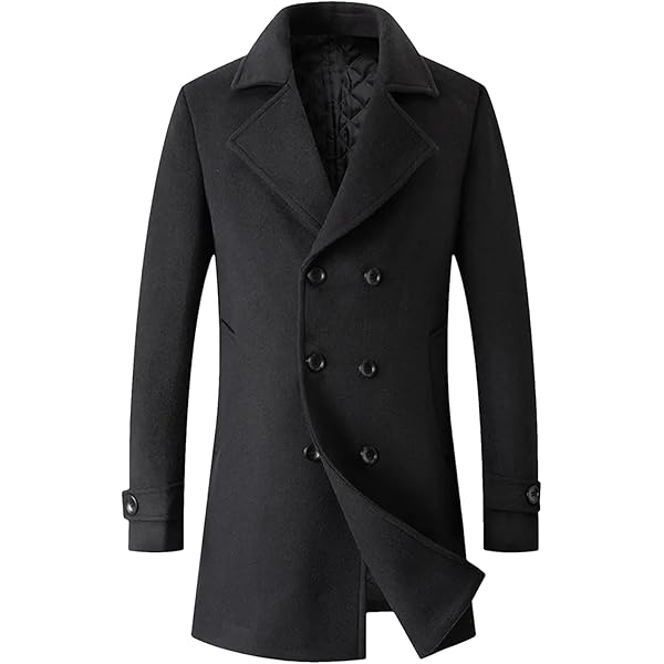 ジャケット・アウター 00s angola wool double chester coat BLK ジャケット・アウター 00s angola wool double chester coat BLK