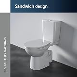 Ideal Standard Tirso Soft Close Toilet Seat Universal Oval Duroplast White 150kg view 7