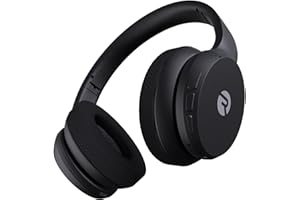 Raycon Fitness Headphones - Wireless Over-Ear-Headphones with 45 Hours of Battery, Active Noise Cancellation, Awareness Mode, 3 Quick Swap Ear Cushions, IPX4 Water Resistance (Black)