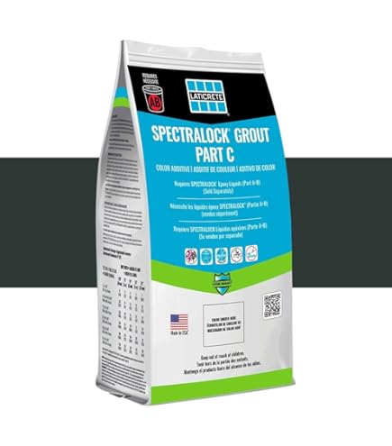 LATICRETE SPECTRALOCK Grout Part C Raven 9LB - Tile Grout - Amazon.com