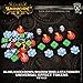 Warmachine and Hordes Universal Effect Tokens: Blind, Knockdown, Shadow Bind, Stationary Mk3