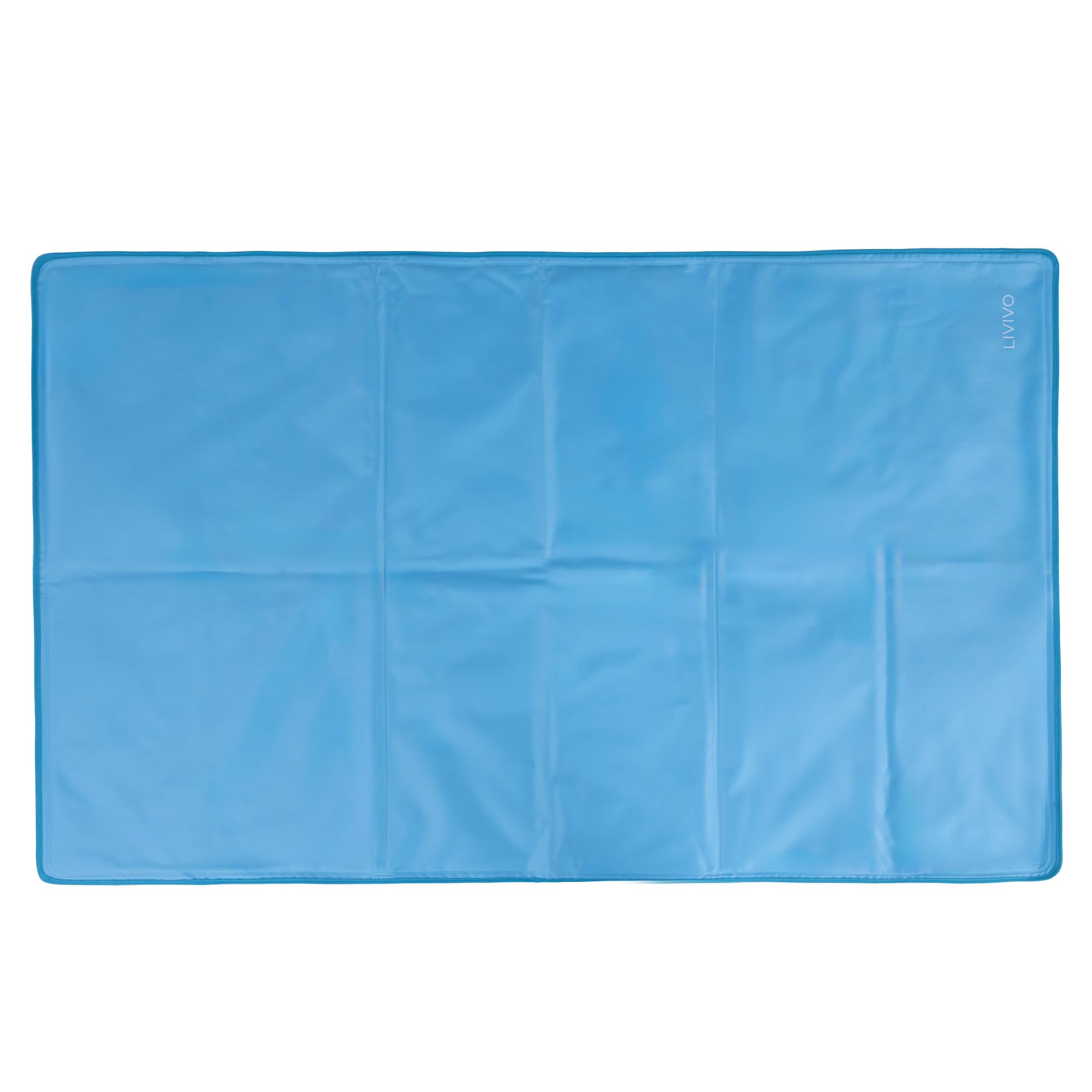 LIVIVO Cooling Gel Body Pad – Reusable Cooling Mat for Sleep, Muscle Relief, and Hot Weather – No Refrigeration Needed – Ideal for Bed, Chair, Yoga, Pets – 100 x 60cm