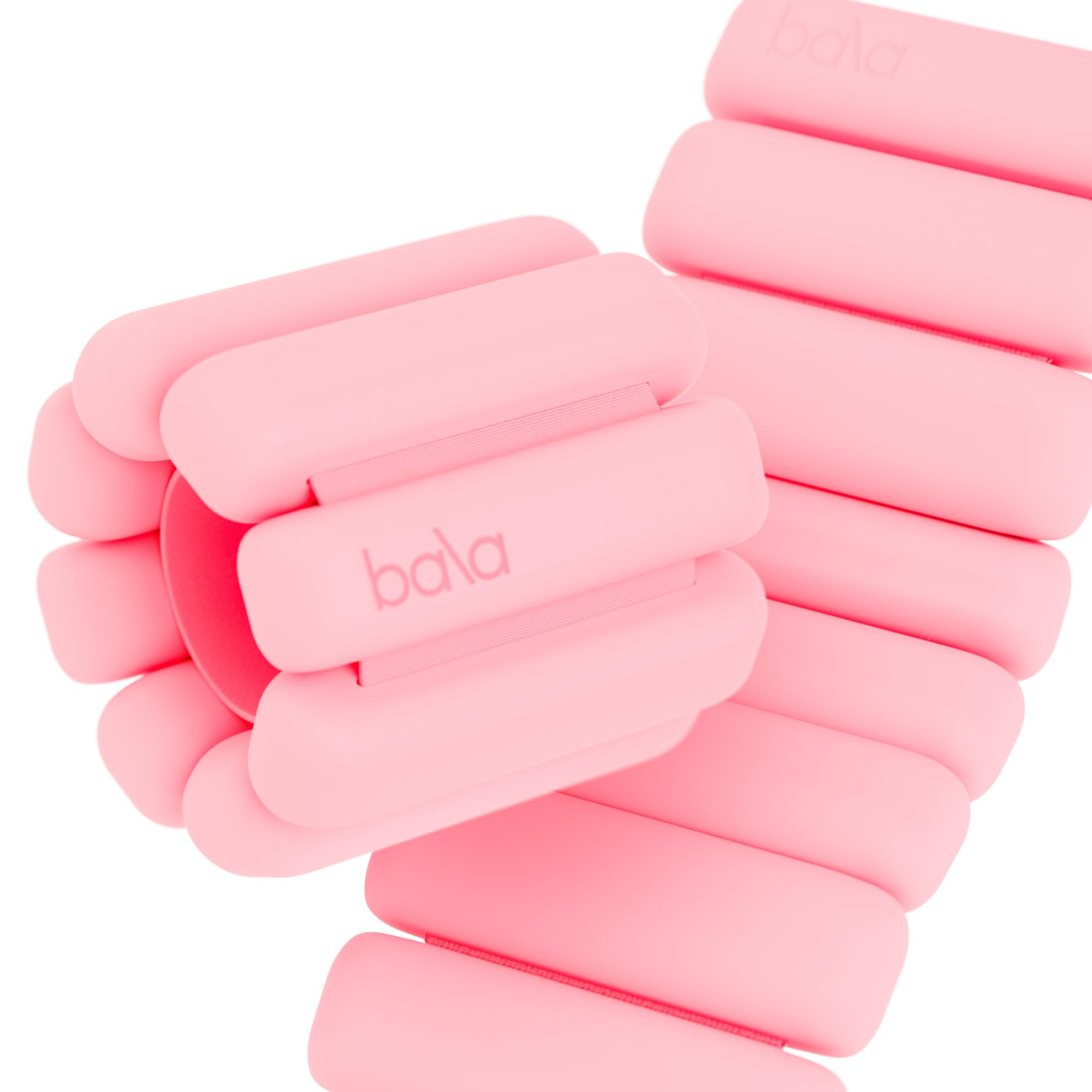 Bala Bangles Wrist & Ankle Weights for Women & Men 2 Lb, Home Gym Equipment