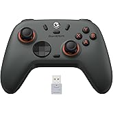 GameSir Nova Lite 2 Wireless PC Controller with Hall Effect Joysticks & Triggers, 2.4G & Wired 1000Hz Polling Rate, Remappable Buttons - Compatible with PC/Switch/Steam/Android (Grey)