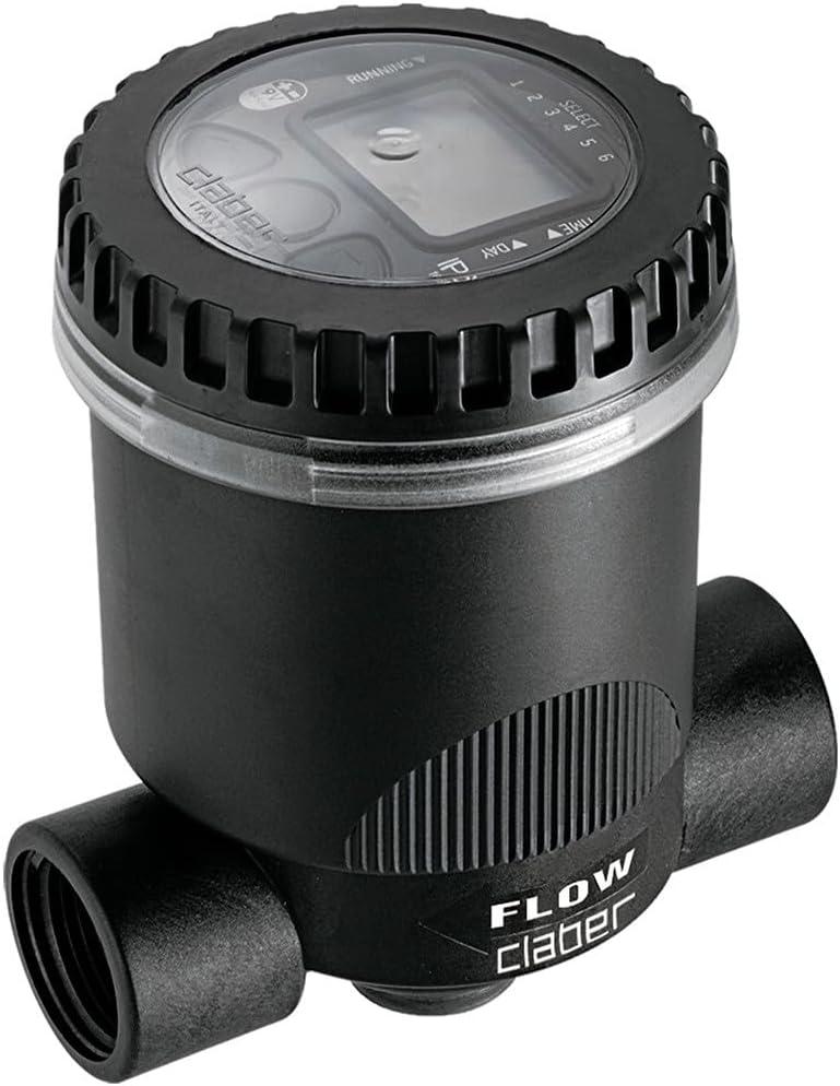 Claber 1 Inch Female Programmable Solenoid Valve for Easy Installation