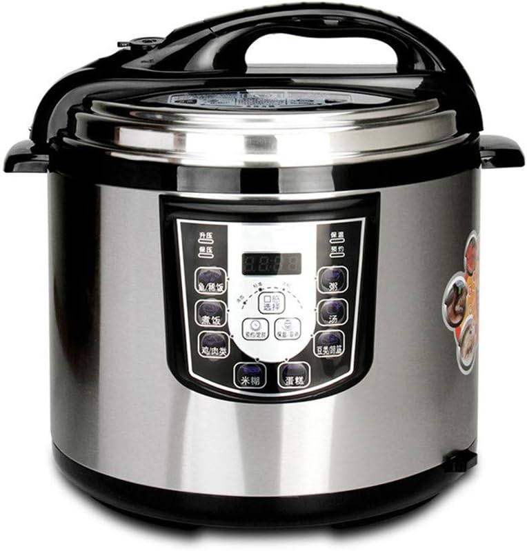 STAR BABY Quick Pressure Cooker Multi-Pot, Slow Cooker, Steamer and Wok, 12L, Stainless Steel(1600W)