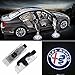 Grolish 2 Piece Cree Logo Projector Car Door LED Lighting Logo Shadow Light for Alfa Romeo